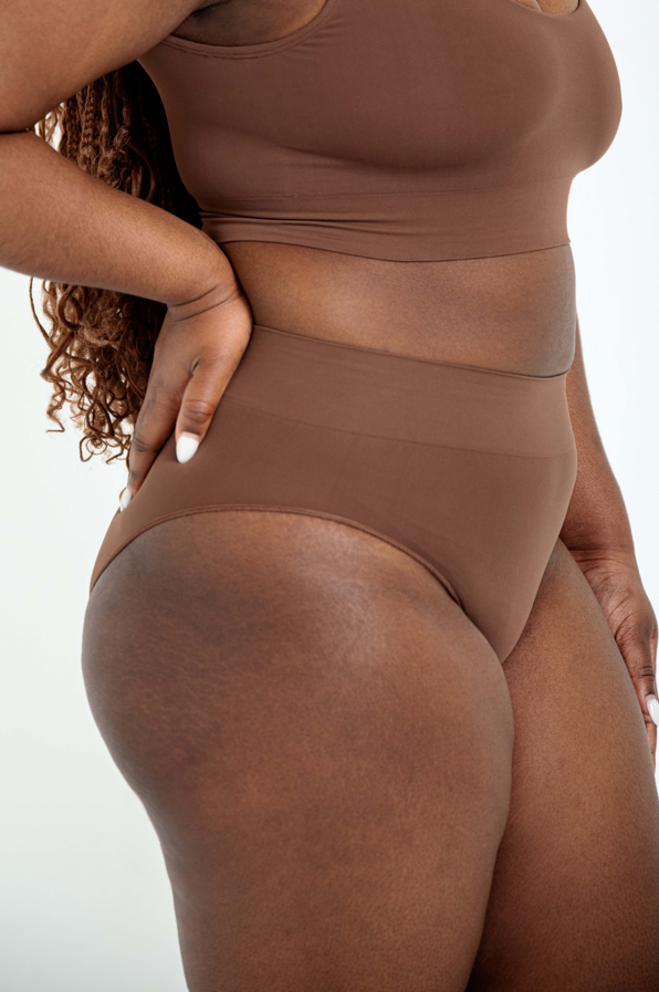 Smooth High-Leg Briefs